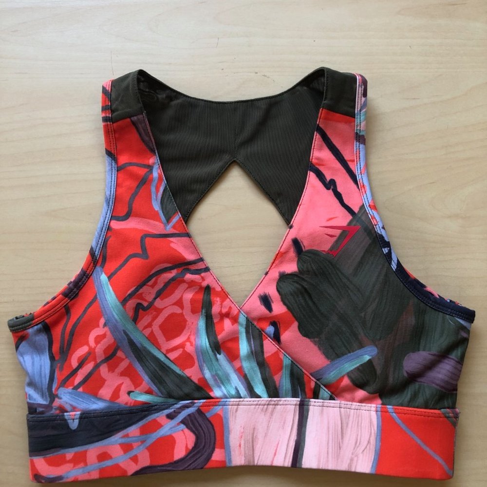 Nikki Blackketter x Gymshark Pineapple Sports Bra